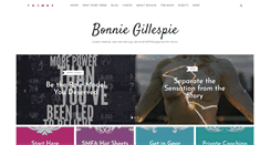 Desktop Screenshot of bonniegillespie.com